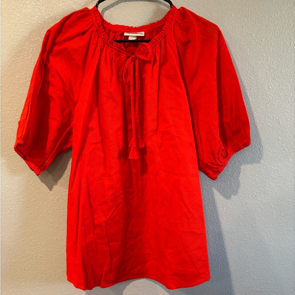 Knox Rose Red Blouse